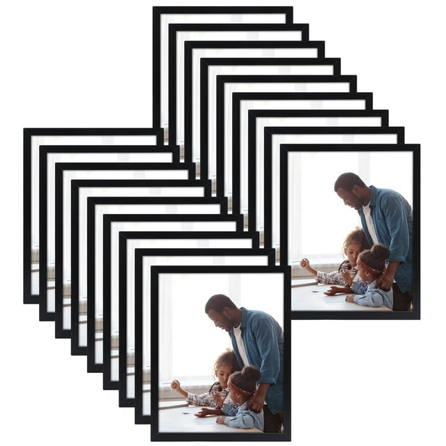 18 Pack 8x10 Picture Frames Set ,Multi Black 8 by 10 Photo Frame for