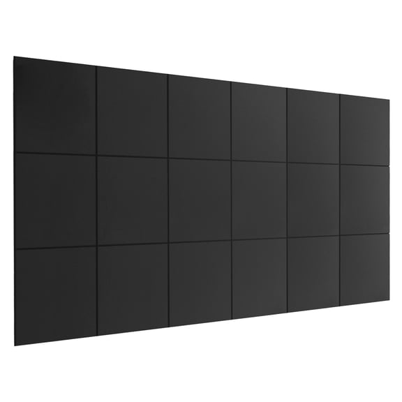18 Pack Acoustic Panels Soundproof Wall Panels 12x12x0.35in High Density Polyester Sound Absorbing Panels for Studio Home Theater Office