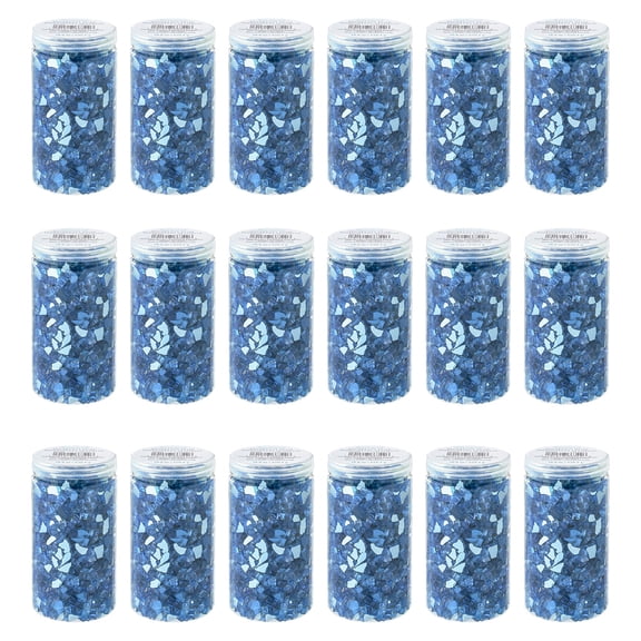 18 Pack: Blue Crushed Glass by Ashland