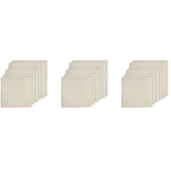 18 Pack Cheeseclothes, Unbleached Pure Cotton Muslin Clothes Soft Square Cheese Clothes for Cooking, Straining, Baking