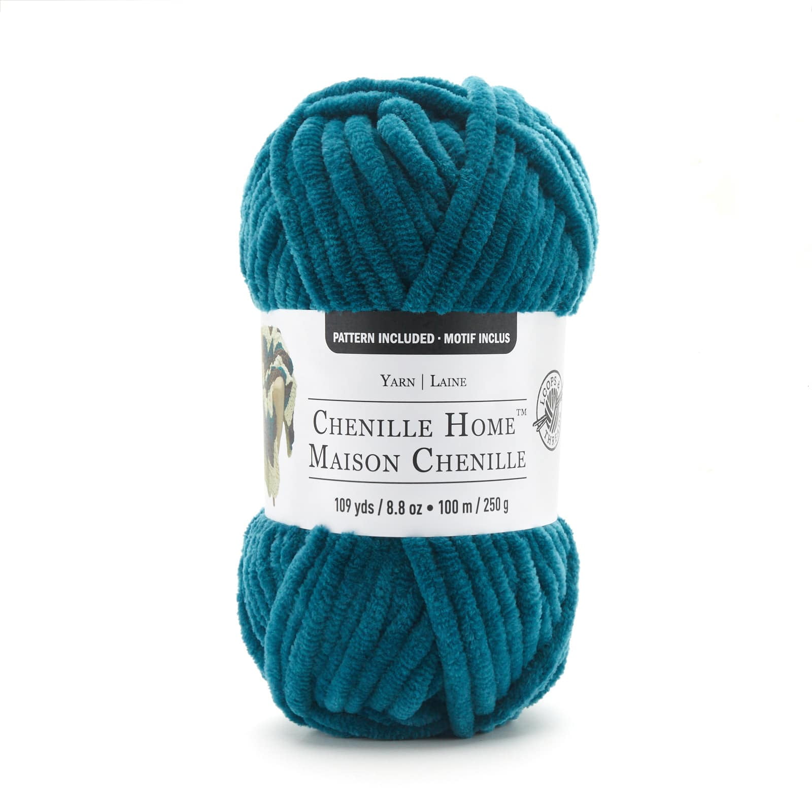 Cuddly Chenille Eco™ Yarn by Loops & Threads™