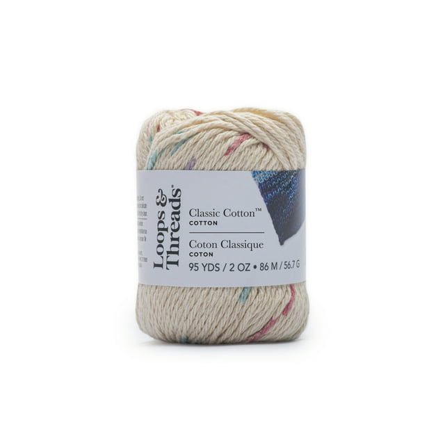 18 Pack: Classic Cotton™ Patterned Yarn by Loops & Threads®