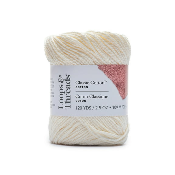 Loops & Threads Classic Cotton Yarn, 18 Pack