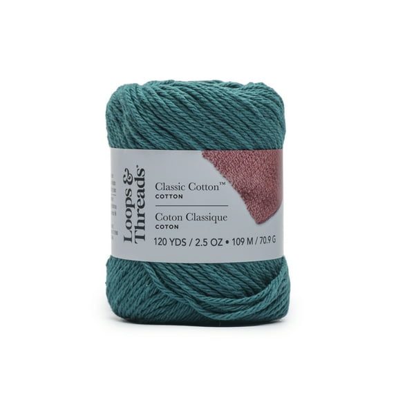 Loops & Threads Classic Cotton Yarn, 18 Pack