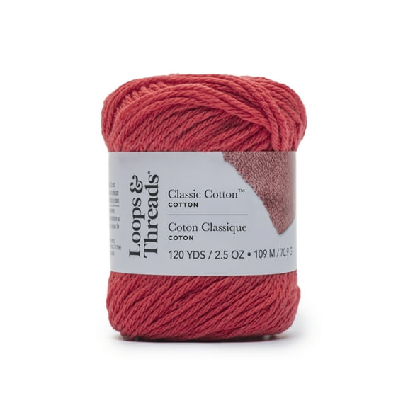 Loops & Threads Classic Cotton Yarn, 18 Pack