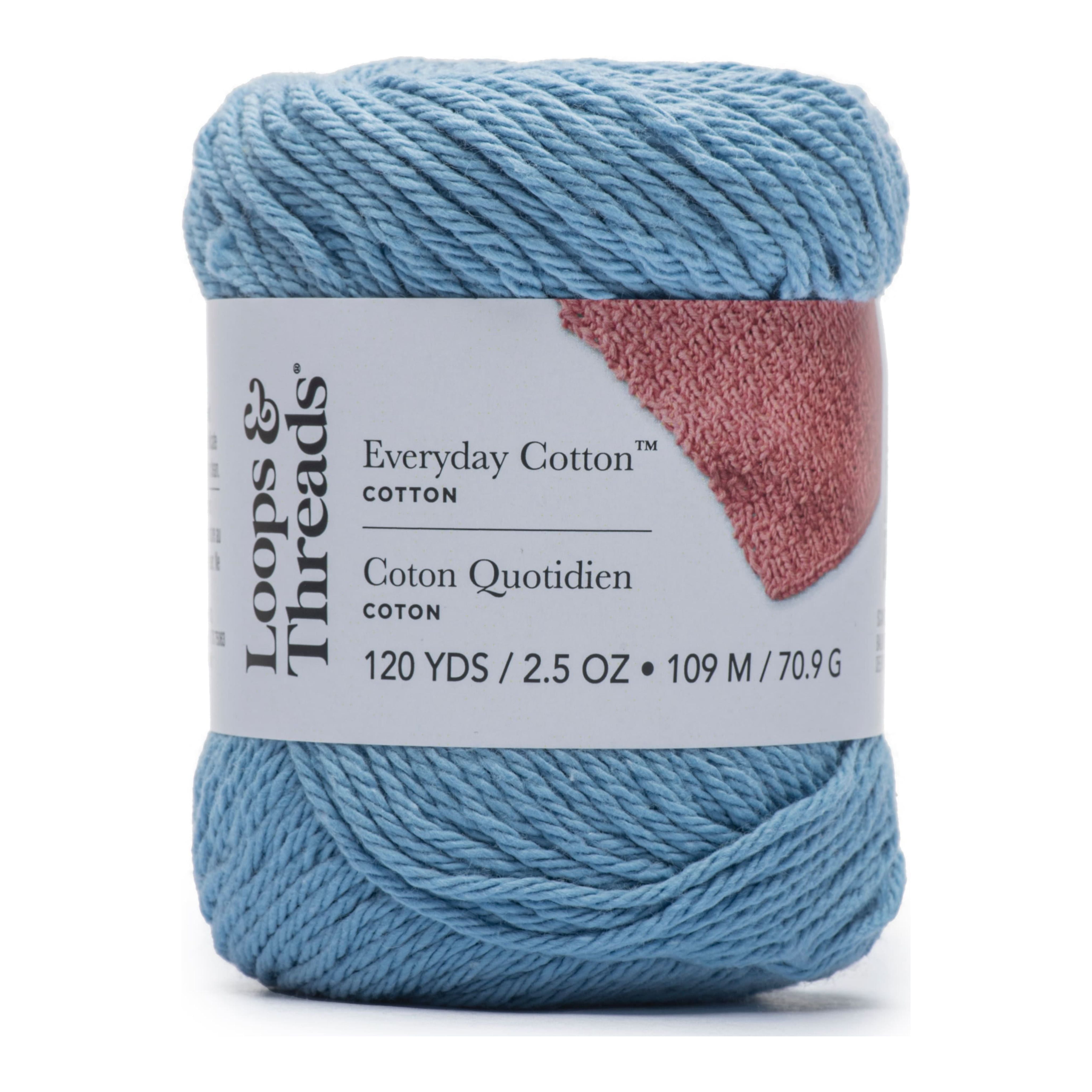 18 Pack: Everyday Cotton™ Yarn by Loops & Threads®