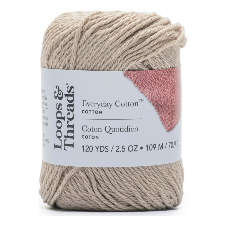 18 Pack: Everyday Cotton™ Yarn by Loops & Threads® 