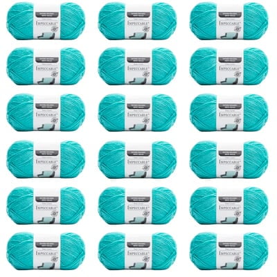 Loops & Threads Impeccable Solid Yarn, 18 Pack