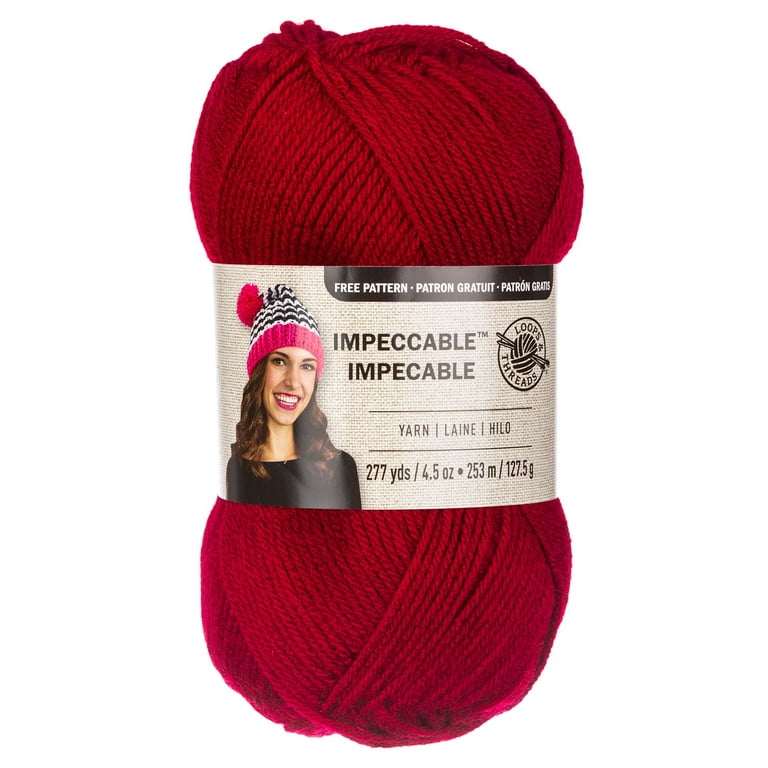 18 Pack: Impeccable® Solid Yarn by Loops & Threads® 