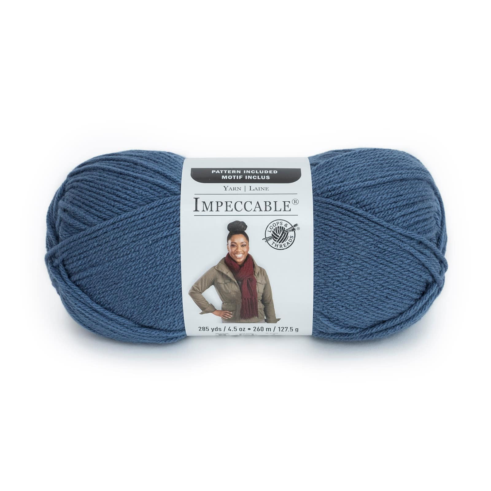 Loops and Threads Impeccable Knitting & Crochet Yarn Color Aran