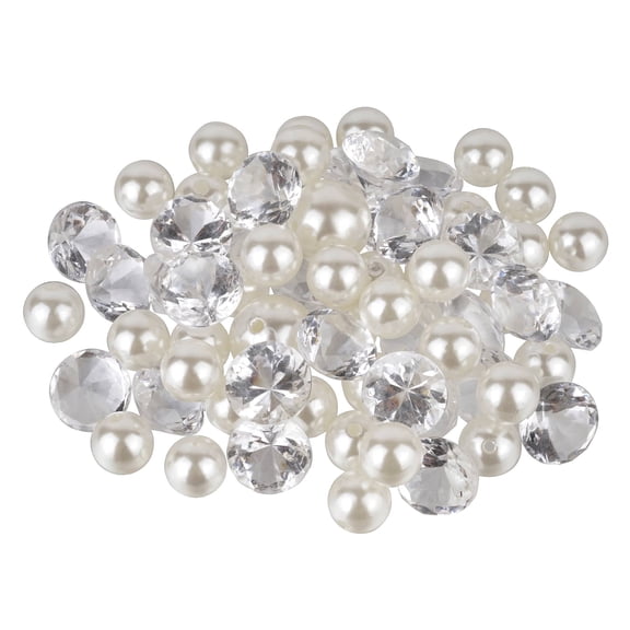 18 Pack: Ivory Pearls & Diamonds by Ashland