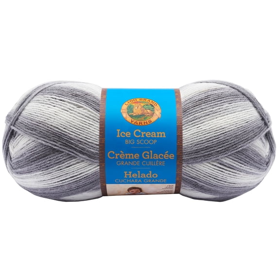 Lion Brand Ice Cream Big Scoop Yarn, 18 Pack