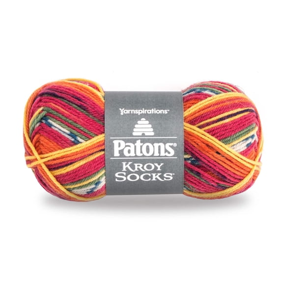 Patons Yarnspirations Kroy Socks Yarn, 18 Pack