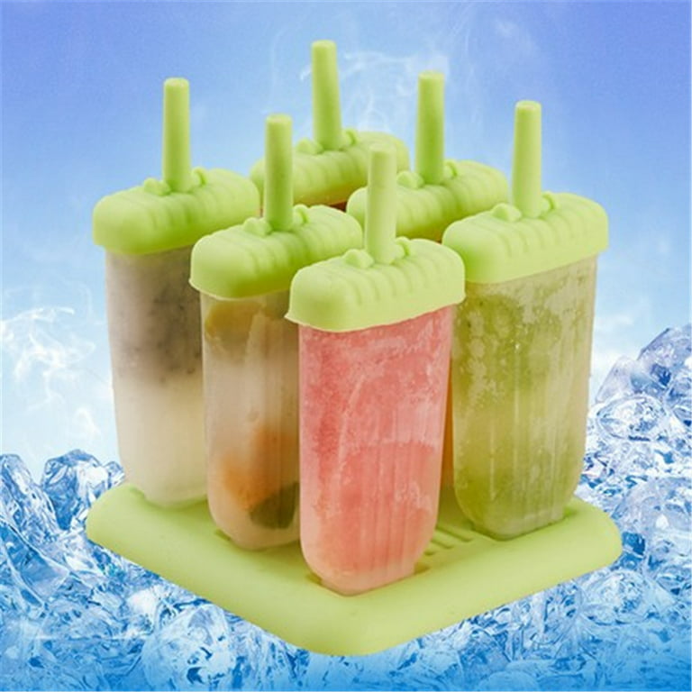 18 Pack Popsicle Ice Cream Pop Molds Maker BPA Free Reusable Ice