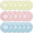thumbnail image 1 of 18 Pack Shower Caps for Women,Waterproof Reusable & Disposable Adjustable Bath Caps For for Shower,Spa,Salon,Housework,Home,Trave, 1 of 6