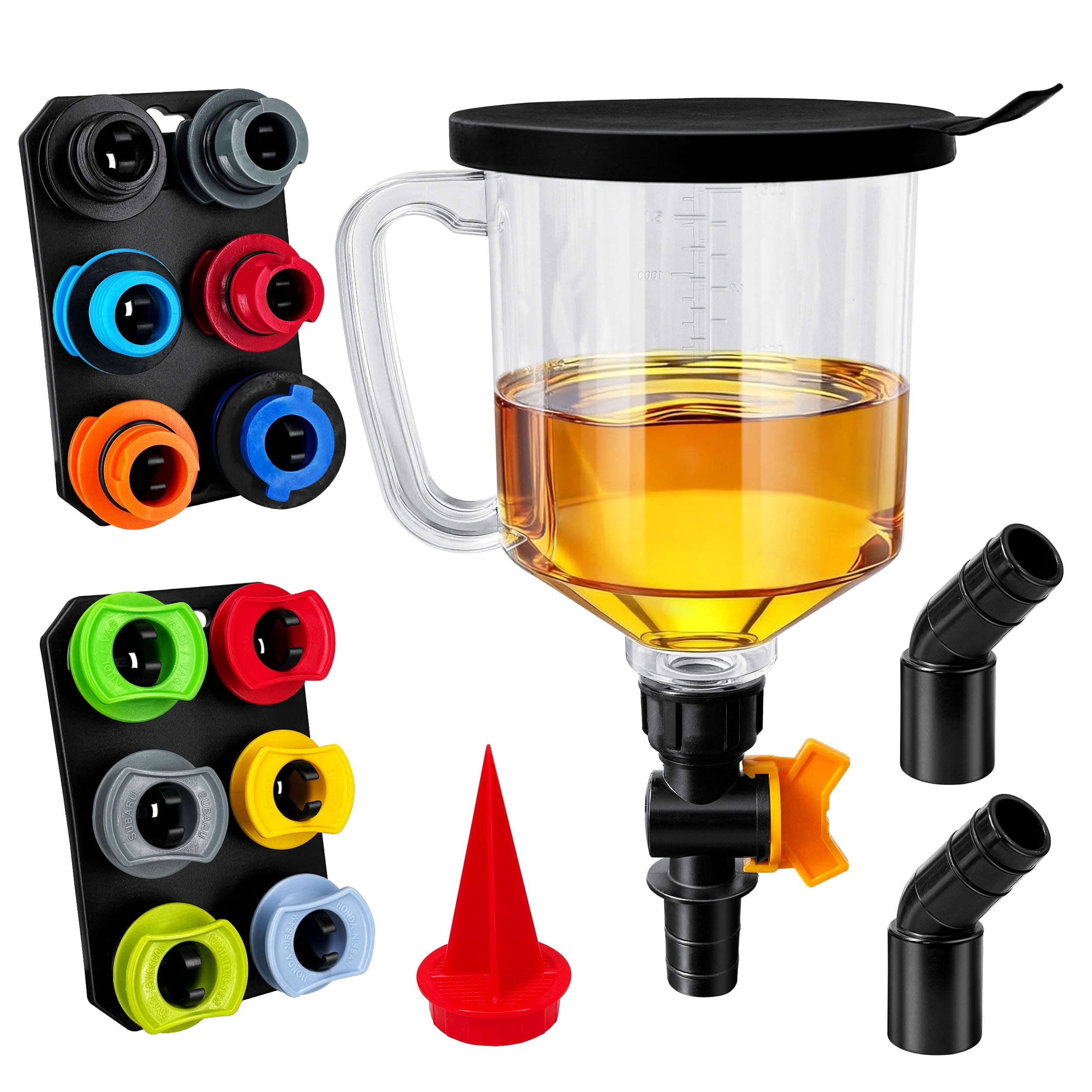 Def Funnel Land Rover 18 Pack No Spill Engine Oil Funnel Kit,1.59QT/1.5L Automotive Oil ...