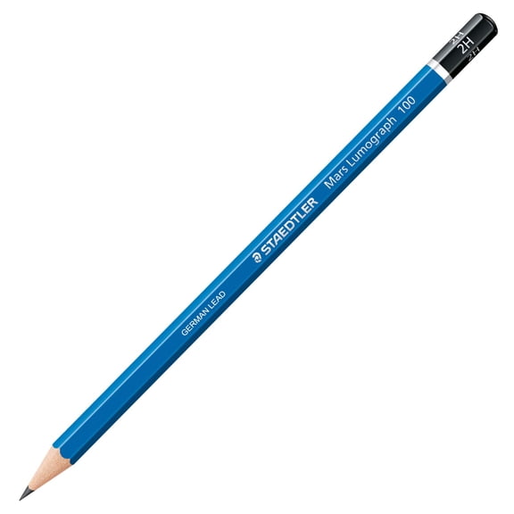 Staedtler Mars Lumograph 100 Drawing Pencil, 18 Pack