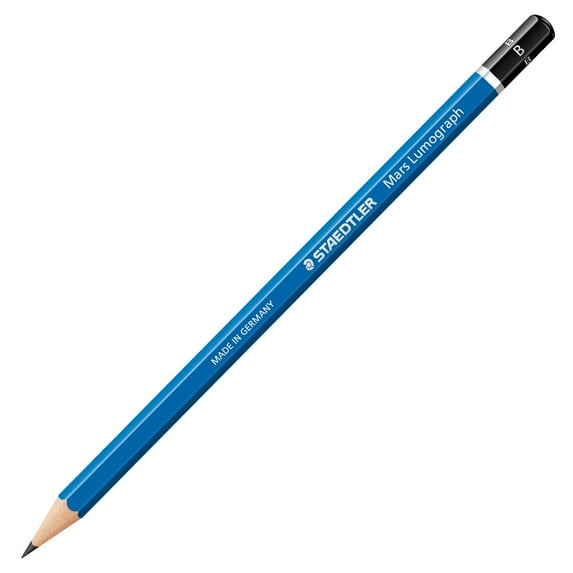 Staedtler Mars Lumograph 100 Drawing Pencil, 18 Pack
