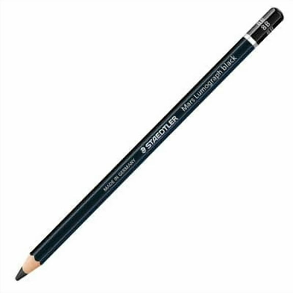 18 Pack: Staedtler Mars Lumograph Black 100B Pencil