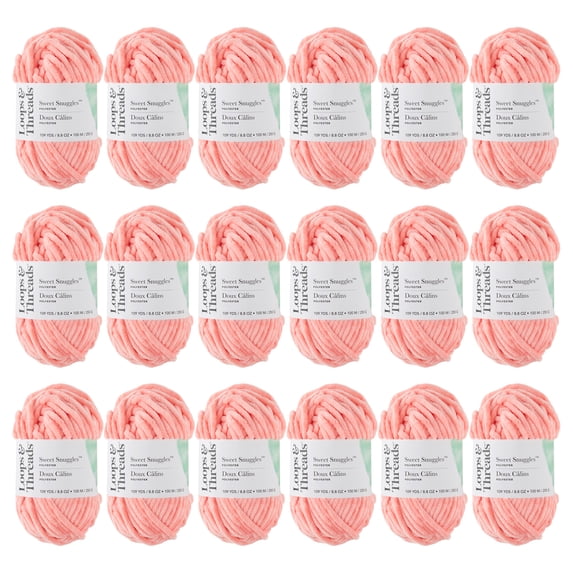 Loops & Threads Sweet Snuggles Yarn, 18 Pack