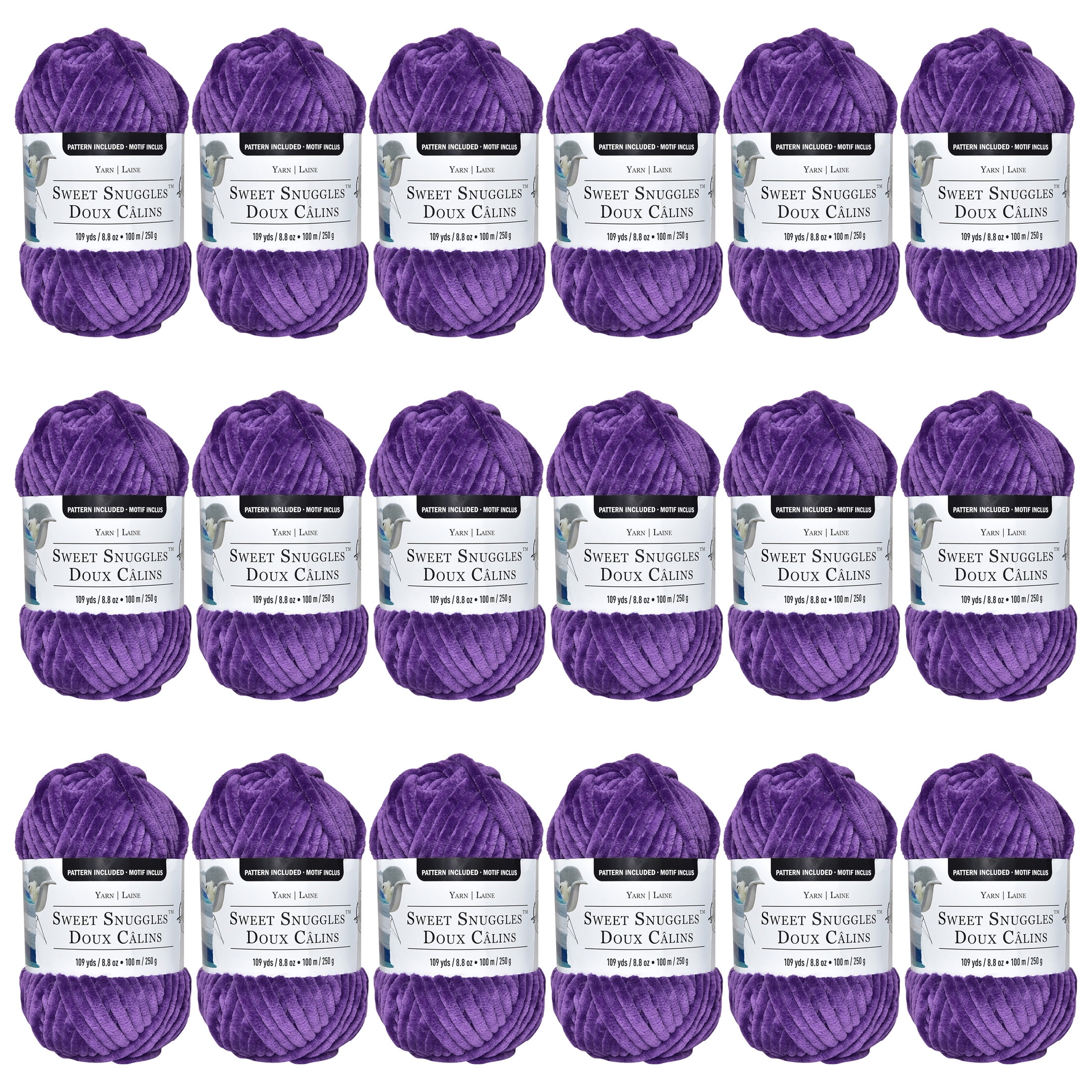 Loops & Threads Sweet Snuggles Yarn, 18 Pack