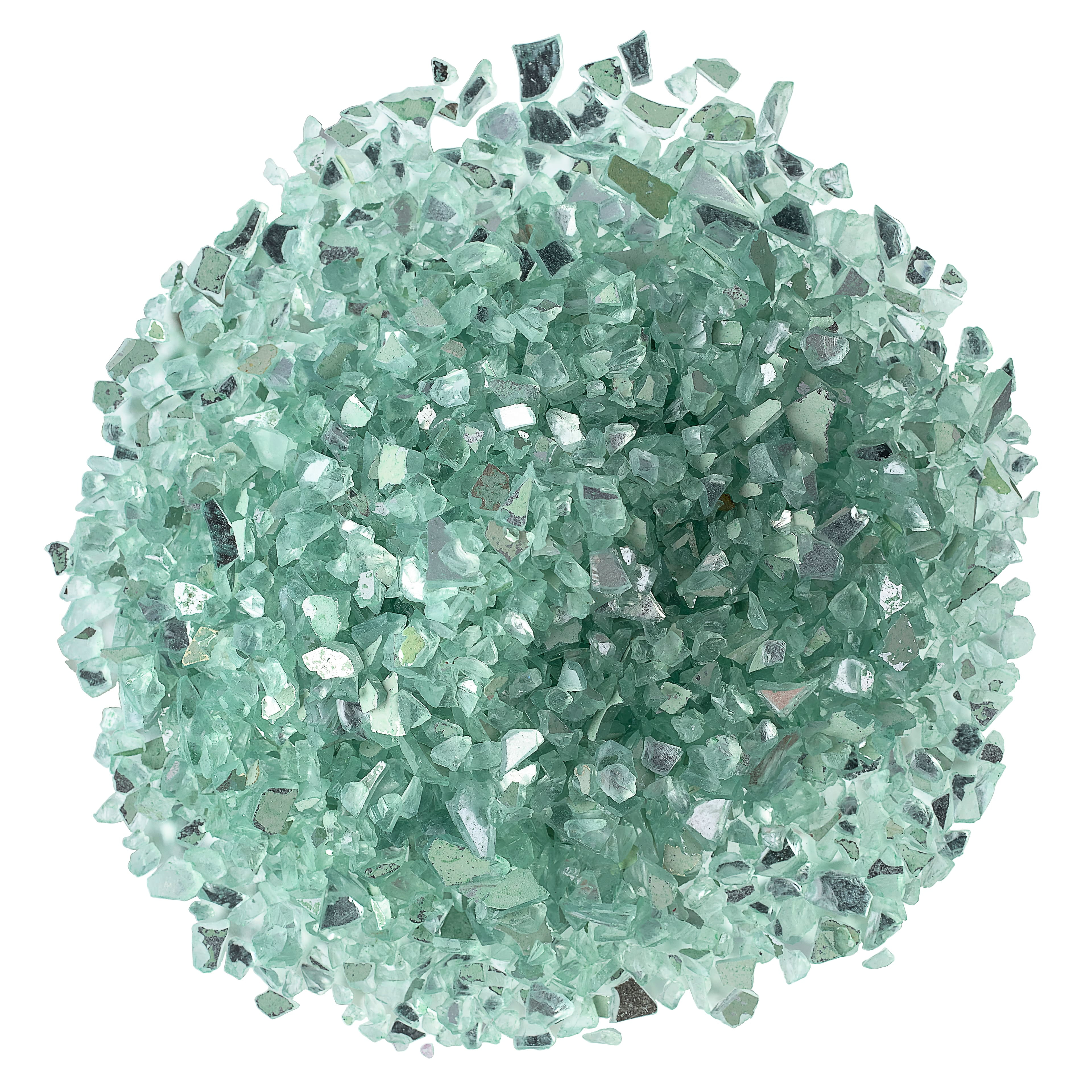 18 Pack: Turquoise Crushed Glass by Ashland® 