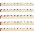 thumbnail image 1 of 18 Pack Unfinished Scalloped Decorative Wood Trim,Tutuviw 15.8 x1.6 in Unfinished Scalloped Decorative Wood Molding,Scalloped Wood Edge Wall Moulding Trim for DIY Home Wall Cabinet Window Door, 1 of 8