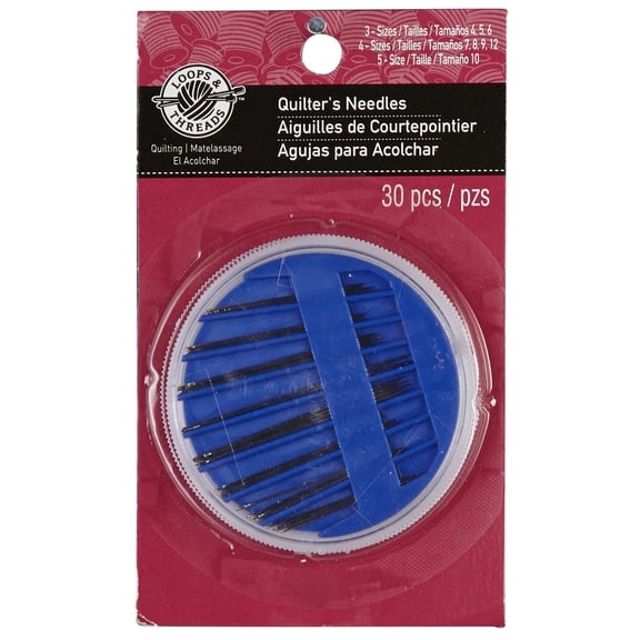 Loops & Threads Quilter's Needles, 18 Packs: 30 ct. (540 total)