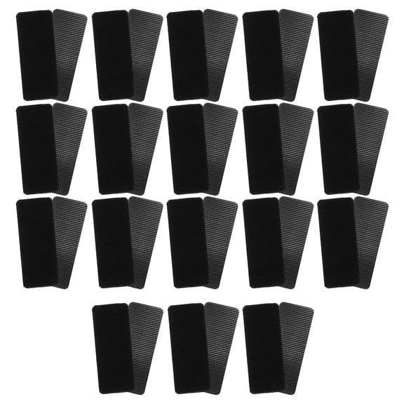 18 Pairs Car Floor Mat Fixing Stickers Cars Fasteners Carpet Holder Car Mat Sticker