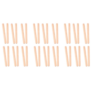 HOOTNEE 5 Pairs Wooden Sand Blocks - Rhythm Percussion Instruments For Kids Music Education