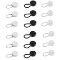 thumbnail image 1 of 18 Pcs Collar Extenders TRIANU Neck Extender Elastic Wonder Button for Expanding Length for Men Women Dress Shirts, Assorted Colors, 1 of 9