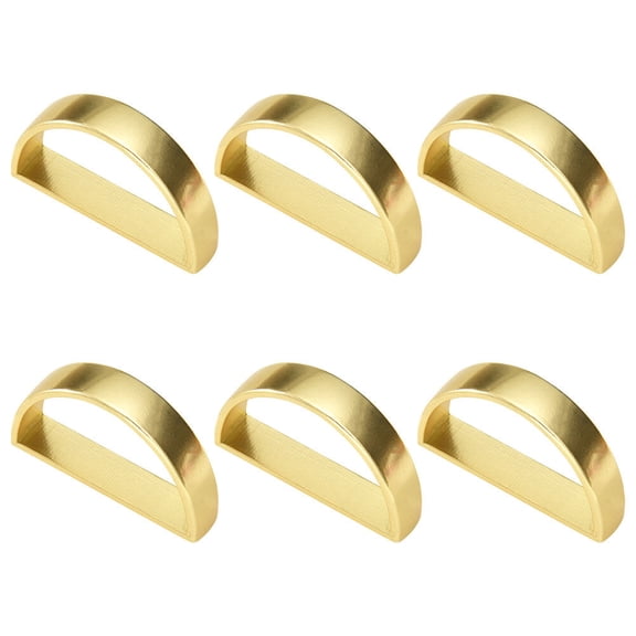 18 Pcs D Word Napkin Ring Napkin Holder for Elegant Table Table Decoration & Accessories