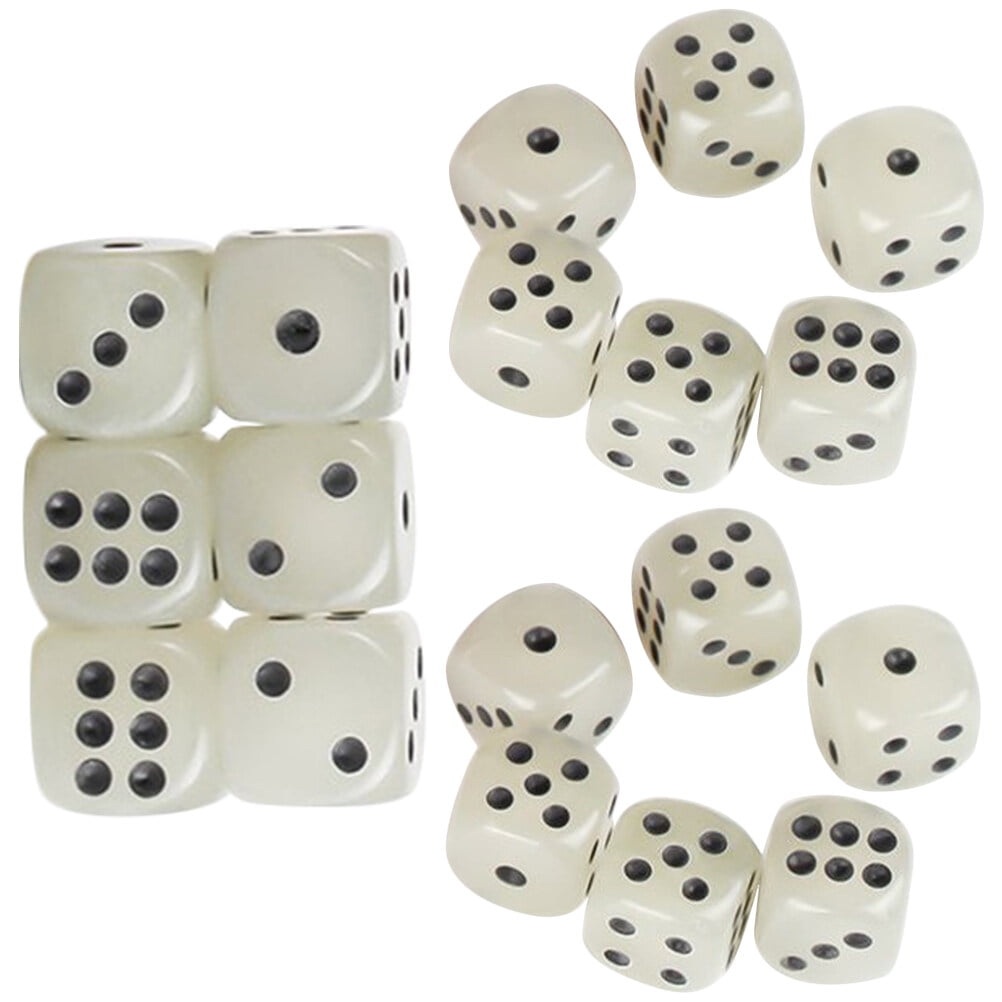 18 Pcs Dice for Table Games Role Playing Flash Toy Multi-sided Dungeons  Acrylic - Walmart.com