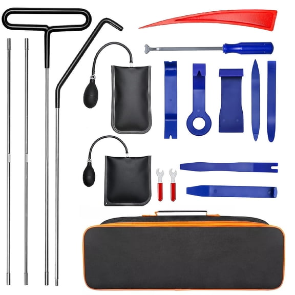 18 Pcs Emergency Car Tool Kit, Car Tool Kits for Vehicles