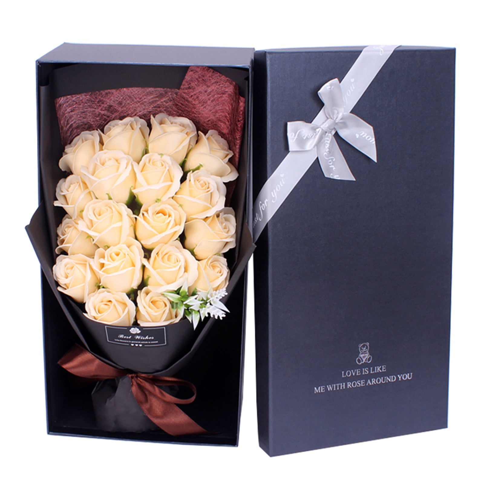 Eternal Rose Soap Flower Valentine's Day Gift For Girlfriend Wife