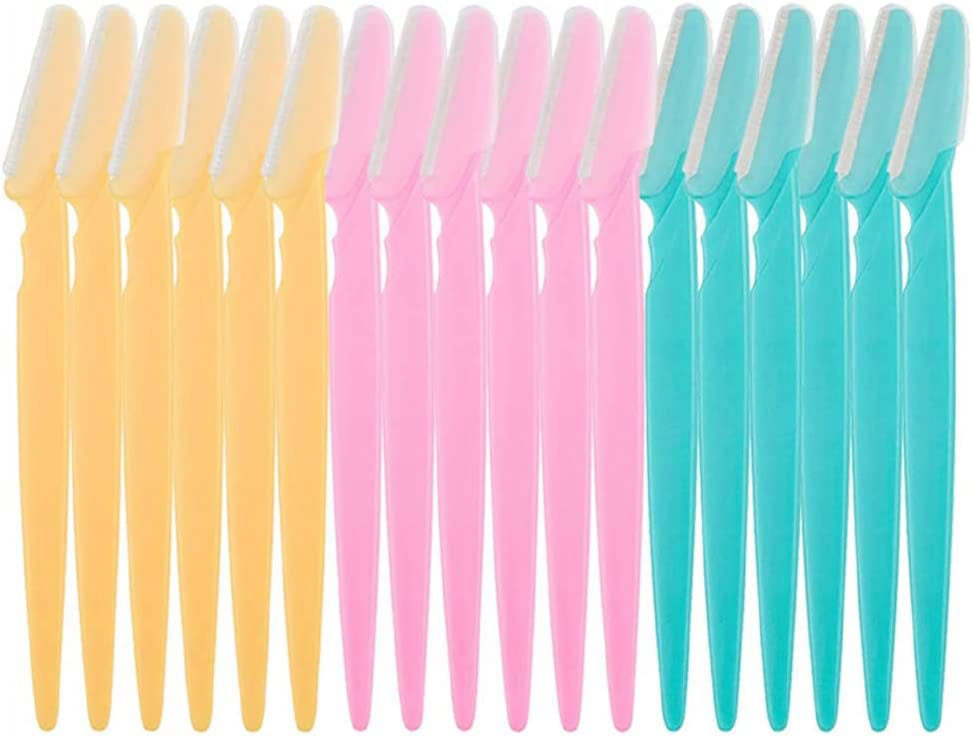 18 Pcs Exfoliating Dermaplaning Tool, Eyebrow Razor, Facial Razors Shaver with Precision Cover for Women and Men
