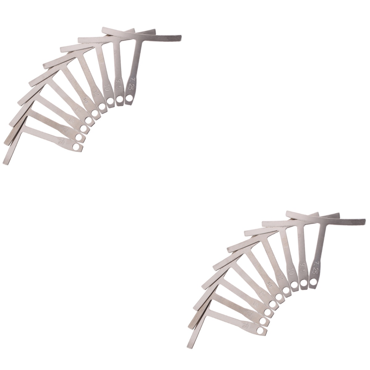 18 Pcs Guitars Guitar Neck Fingerboard Ruler Guitar Measuring Calipers