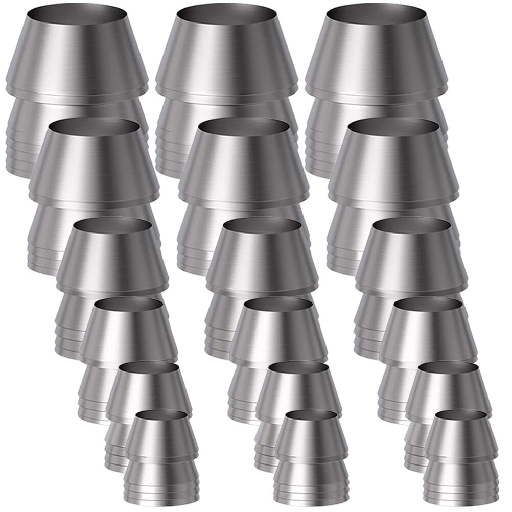 18 Pcs Hammer Wedge Handle Wedges Taper for Hatchet Round Iron