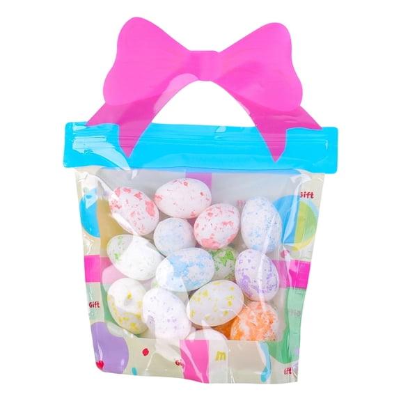18 Pcs Mini Easter Foam Eggs Speckled Egg,Small Colorful Speckled Pastel Easter Eggs,Fake Decorative Artificial Easter Egg,for Craft DIY Easter Spring Party Stuffers Home Table Decorations,E