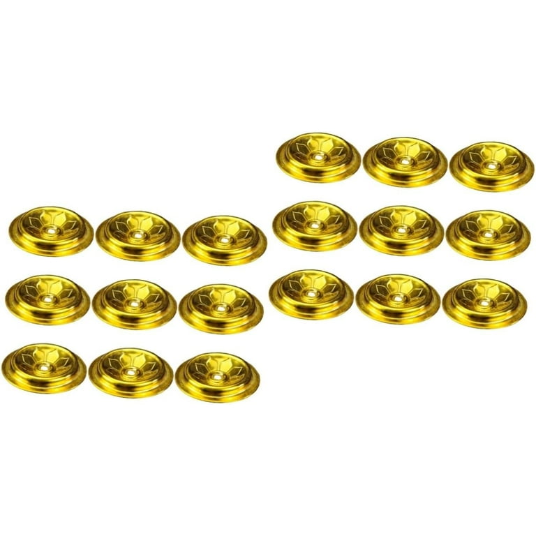 18 Pcs Oil Float Oil Lamps Floating Wick Holders for Oil Lamps Oil Lamp Wick  Holder Candle Wick Holder Oil Candle Wicks Holder Oil Wick Holders Lantern  Candle Holder Fibre-metal 
