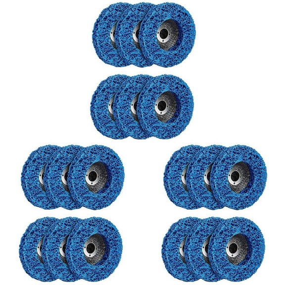 18 Pcs Paint Stripping Disc Wheel Rust Stripper Strip Discs for 100mm Angle Grinder for Wood Metal Fiberglass