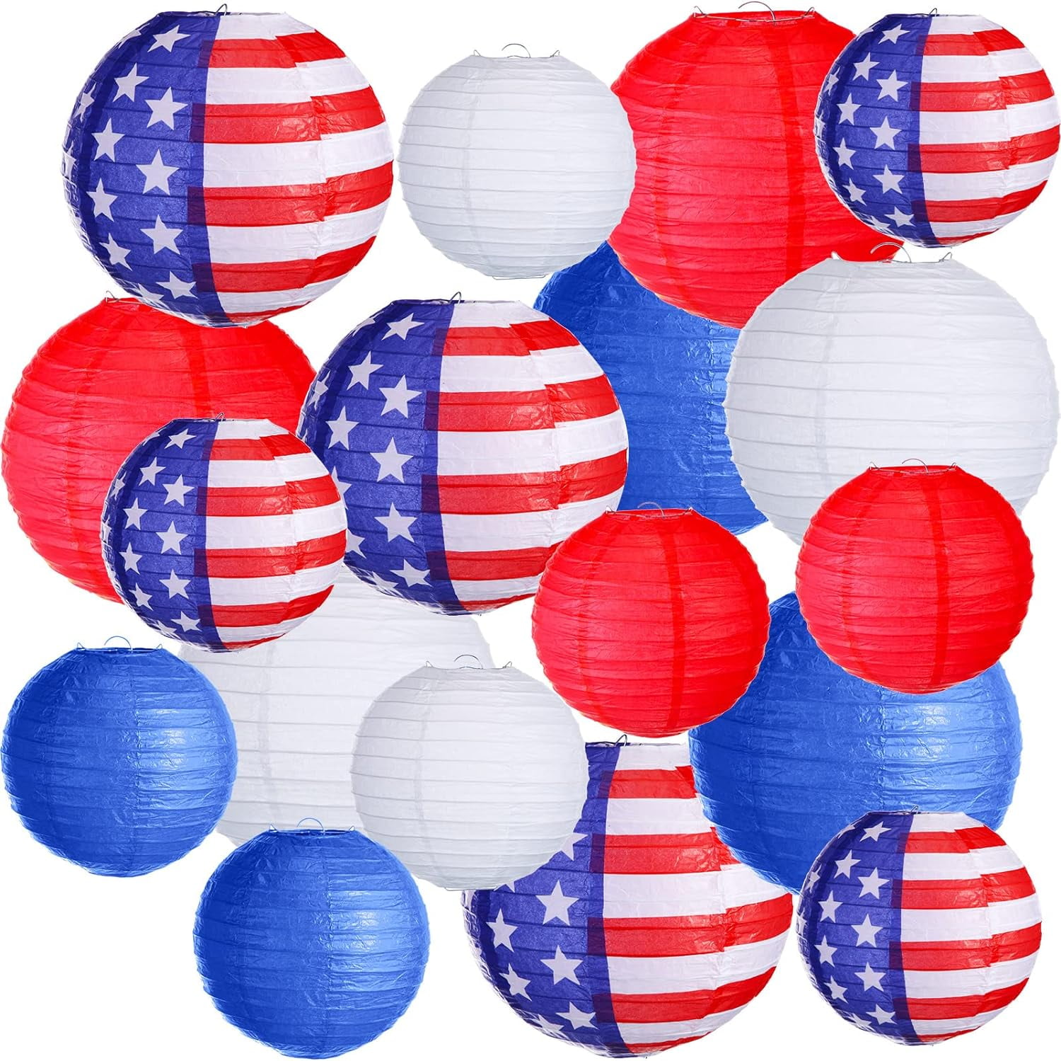 12-Pack 10 Inch Pastel Paper Lanterns - Light Pink, Blue, Purple, Mint Green Decor For Parties & Weddings