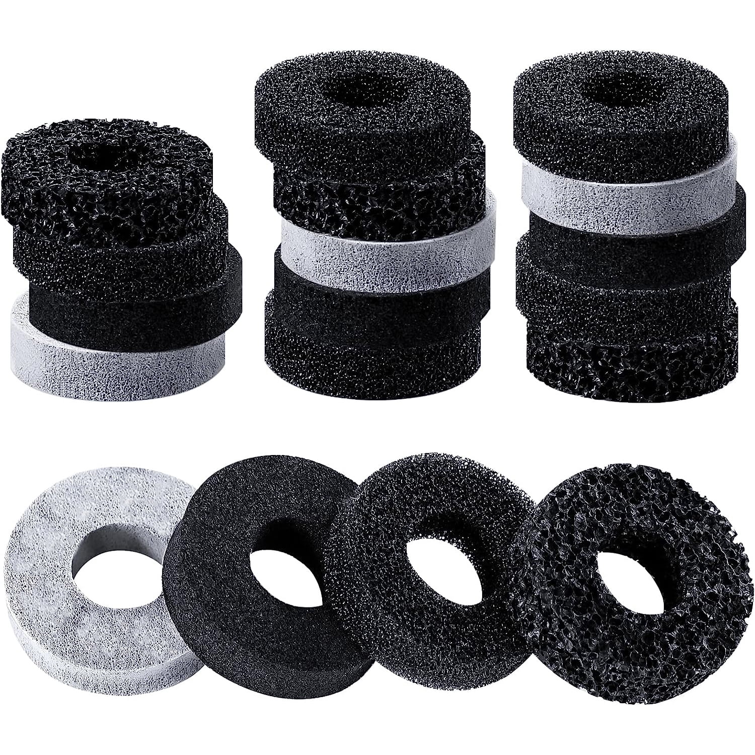 18 PCS Precision Rings Aim Assist Rings Motion Control for PS5/Steam ...