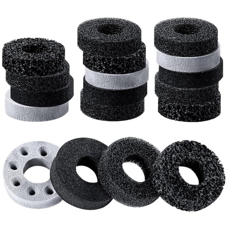 18 Pcs Precision Rings Aim Assist Rings Motion Control for PS5, Steam Deck, PS4, Xbox Series X/S, Xbox One, Switch, Switch OLED, Switch Pro Controller, 4 Different Strengths