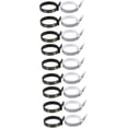 thumbnail image 1 of 18 Pcs Ring for Men Ring Sizer for Men Jewelry Circle Measuring Gauge Ring Gauge Tool Ring Size Measurement Tool Ring Measurement Tool Rings Measurer for Ring Hand Circumference, 1 of 5