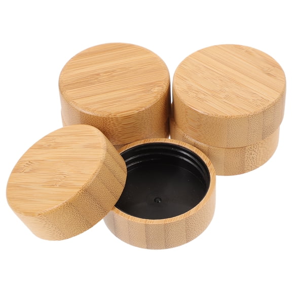 18 Pcs Seasoning Bottle Cap Glass Jar Milk Caps Bamboo Screw Lids