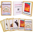 thumbnail image 1 of 18 Pcs/Set Food Quantities Flash Cards | Learning Toys Flashcards for Children Pre-K, Toddlers and Kids, 1 of 6