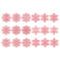 thumbnail image 1 of 18 Pcs Snowflake Stencil Fondant Cutter Set Plastic Cookie Mold Pastry Candy Baking Tools, 1 of 1