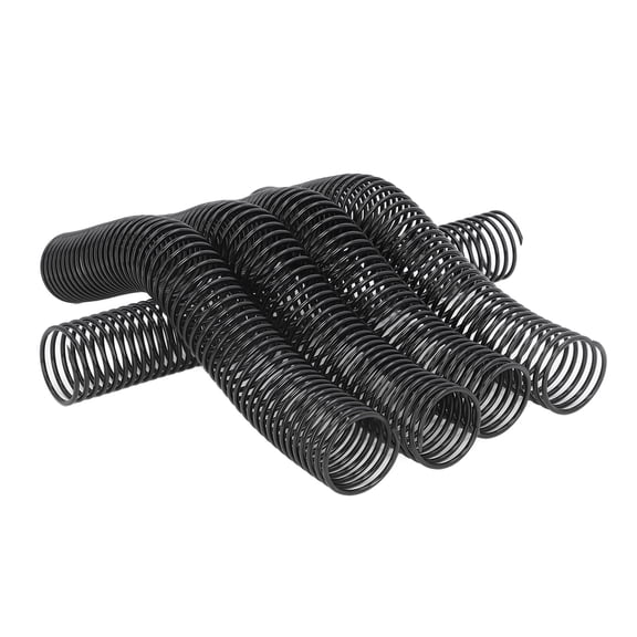 18 Pcs Spiral Binding Coils, 1.5 Inch (38mm) Diameter, 4:1 Pitch, 310 Sheet Capacity for A4 Paper