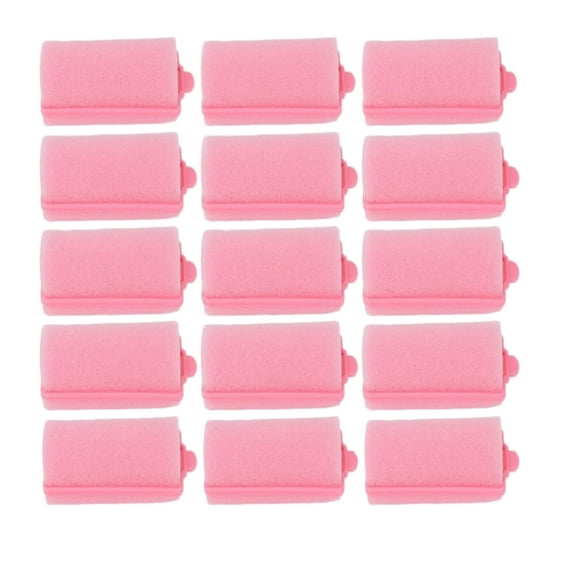 18 Pcs Sponge Hair Rollers,Large Foam Heatless Curls for fine thin hair,1.57x2.76 inch Flexible Sleeping Hairdressing Rollers for Women Hair Styling(Random Color)